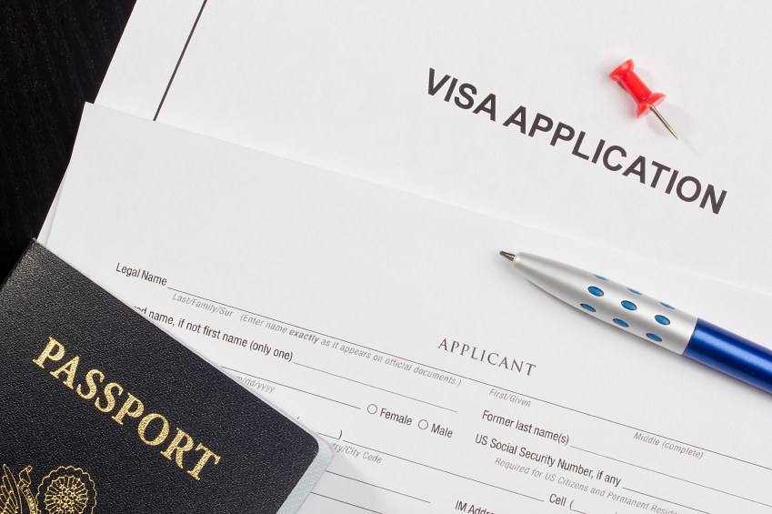 immigration visa application passport