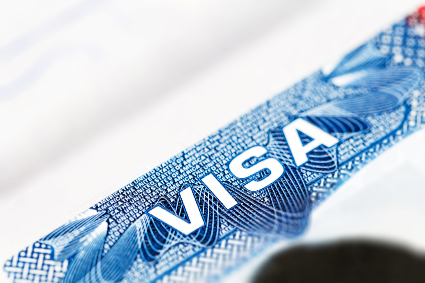 US Visa in Passport